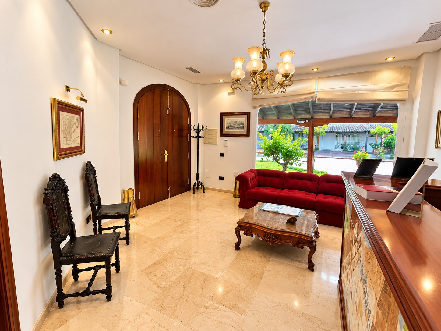 Reception at Verdún Abogados in Fuengirola