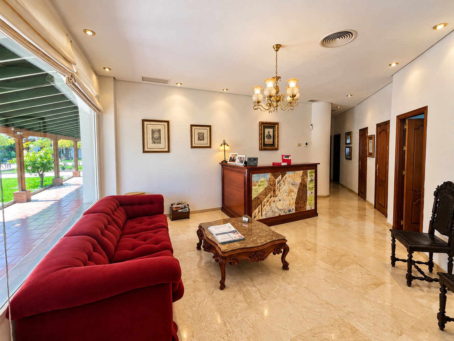 Interior of the Verdún Abogados office